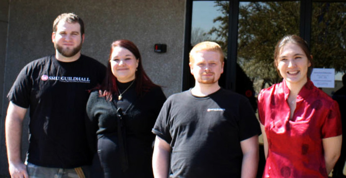 David Vaught, Eden Simpson, James Brawley, Vicki Smith